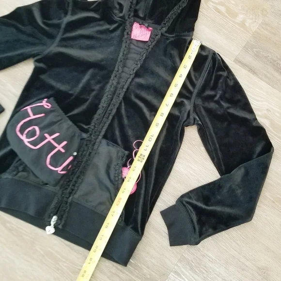 Victoria's Secret Vintage Sexy Little Things Velvet Hoodie Bikini Panty NWT Key - Picture 8 of 16